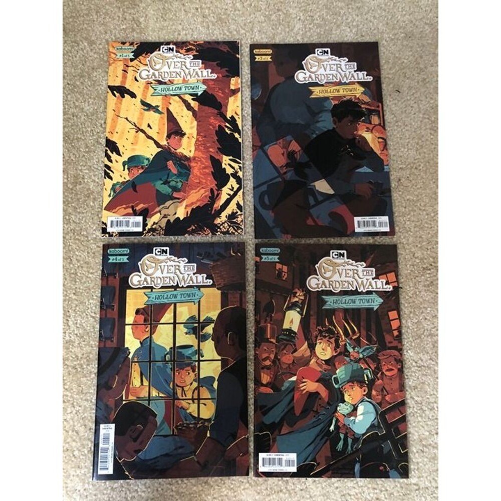 Over the Garden Wall: Hollow Town #1#3#4#5 Lowenthal variants VHTF NM